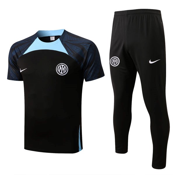 Camiseta Inter Milan Conjunto Completo 2022/2023 Negro